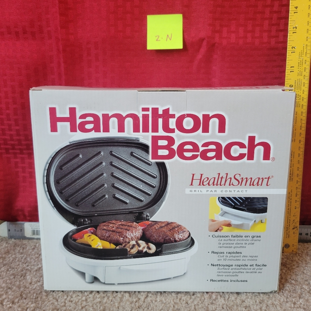 Hamilton Beach indoor smart grill